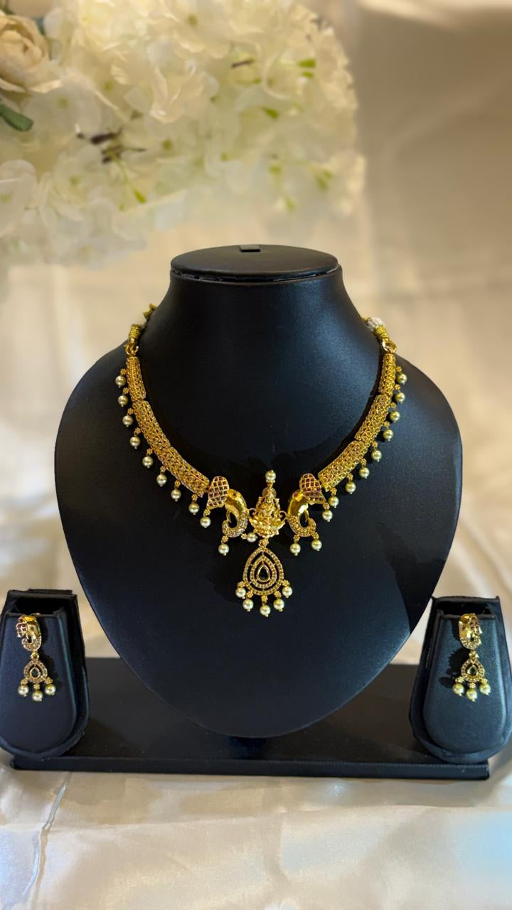 Antique Gold Temple set